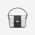 Handbag BYMANYC ® New York – Couture Vegan Vertical Band in Midnight Gold