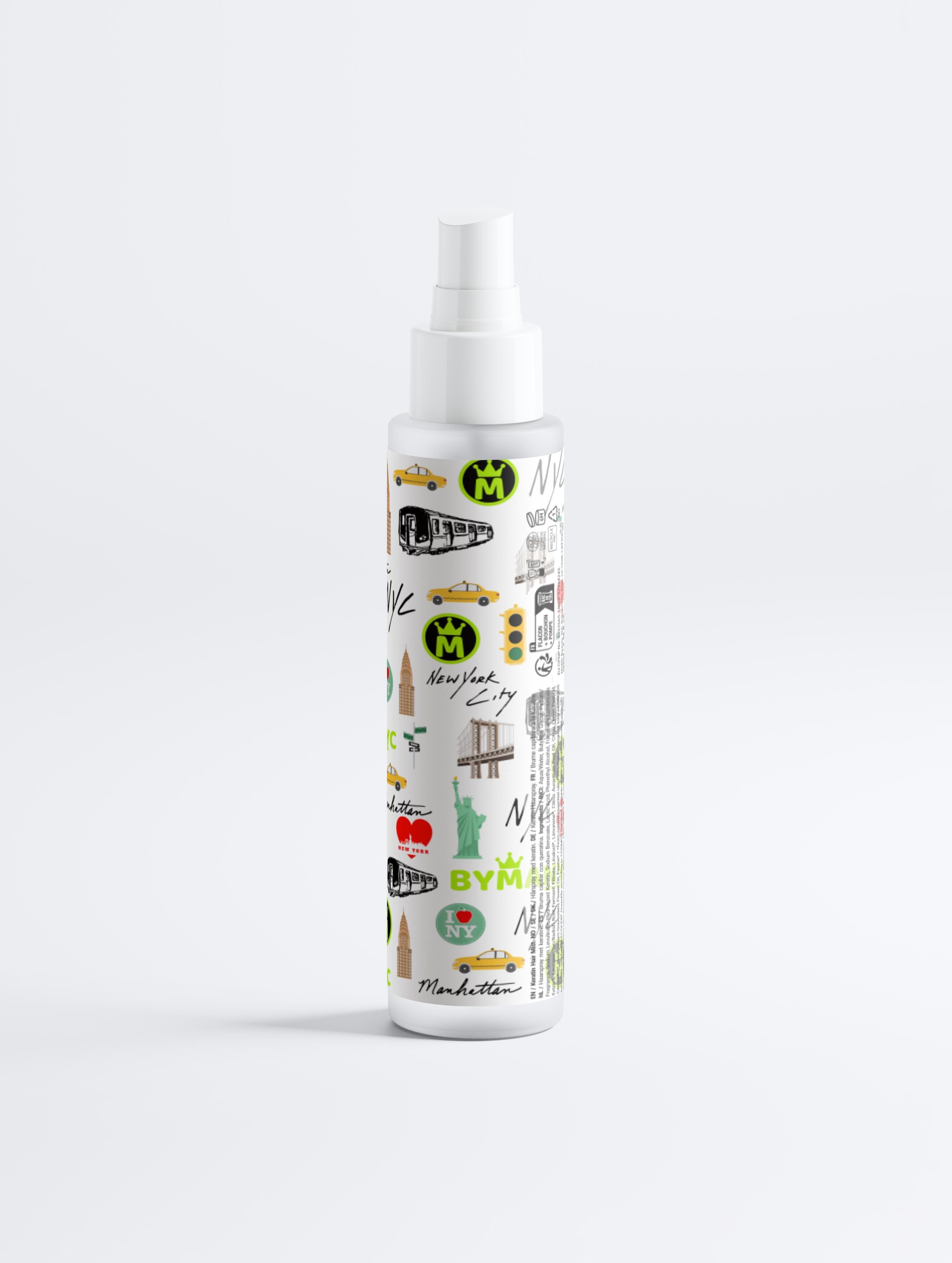 Keratin Shine Leave-In Hair Mist BYMANYC ® New York – Instant Shine and Protection
