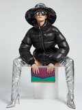 NOHO Elastic Waist Puffer Jacket BYMANYC ® New York