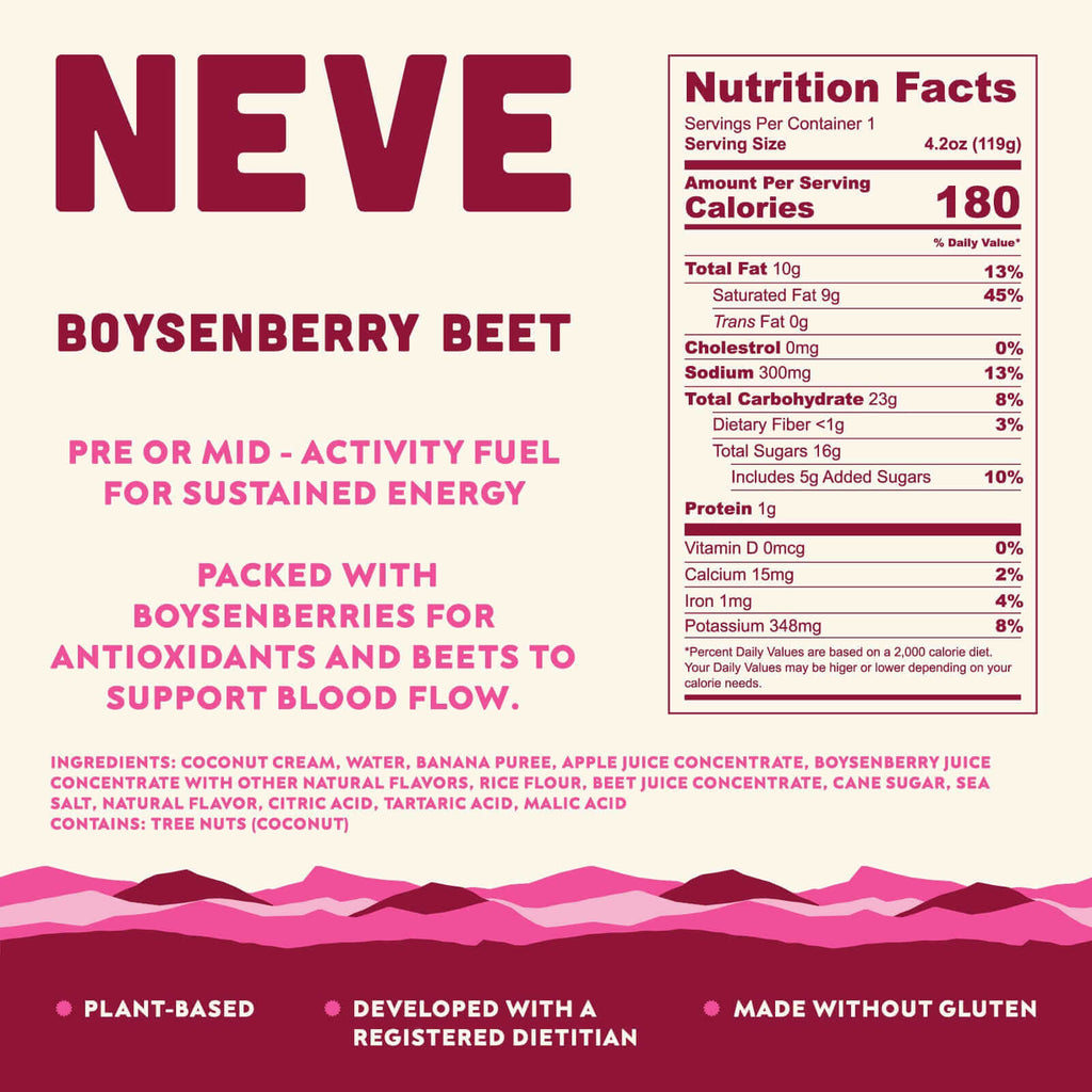 Boysenberry Beet Plant-Based Energy Smoothie Pouch