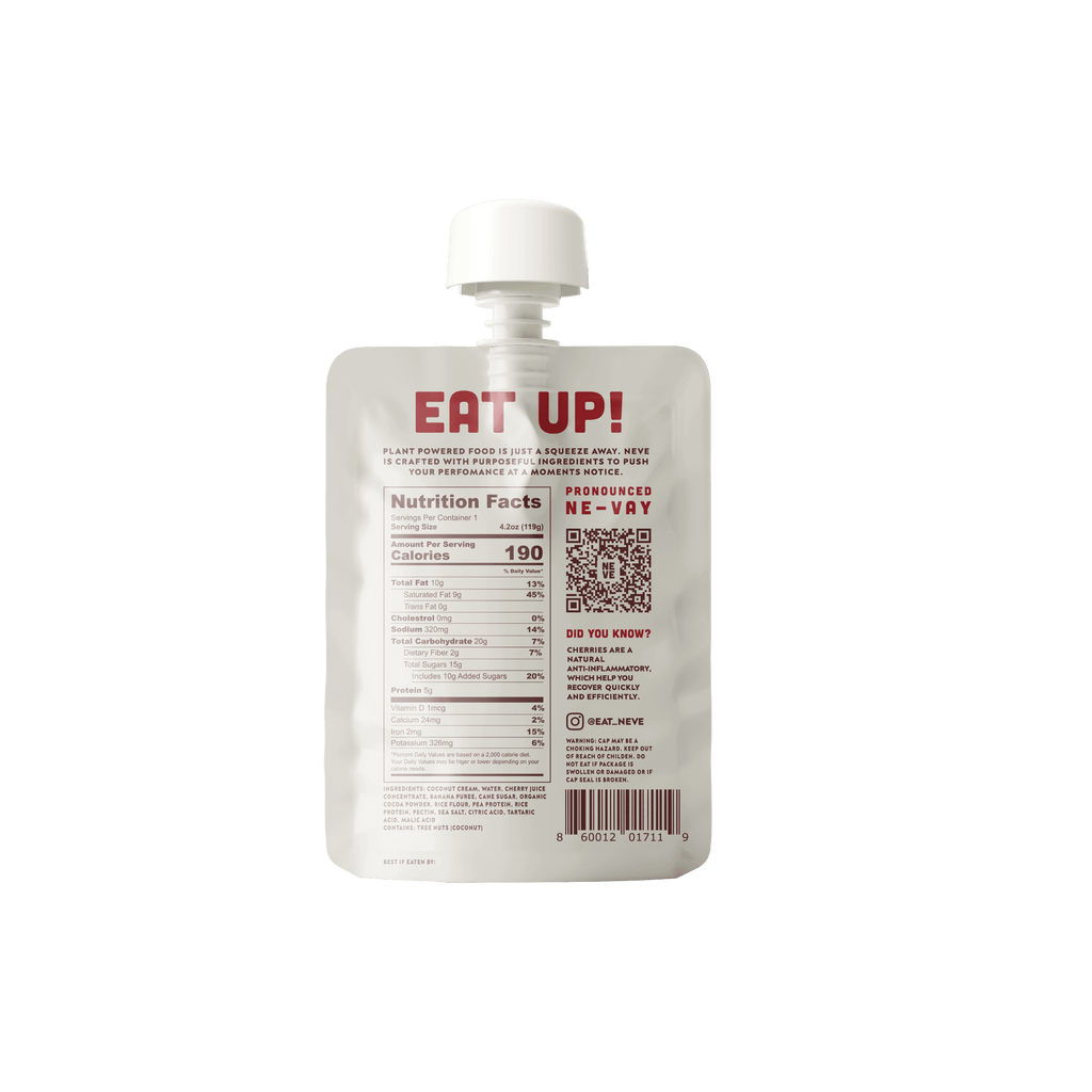 Tart Cherry Cacao Plant-Based Recovery Smoothie Pouch