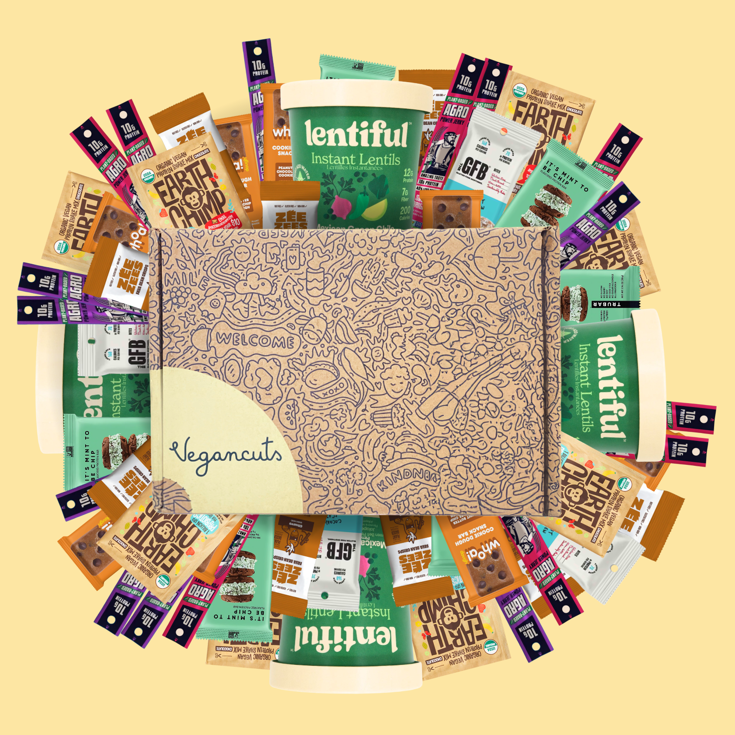 Vegancuts Protein 600 Box