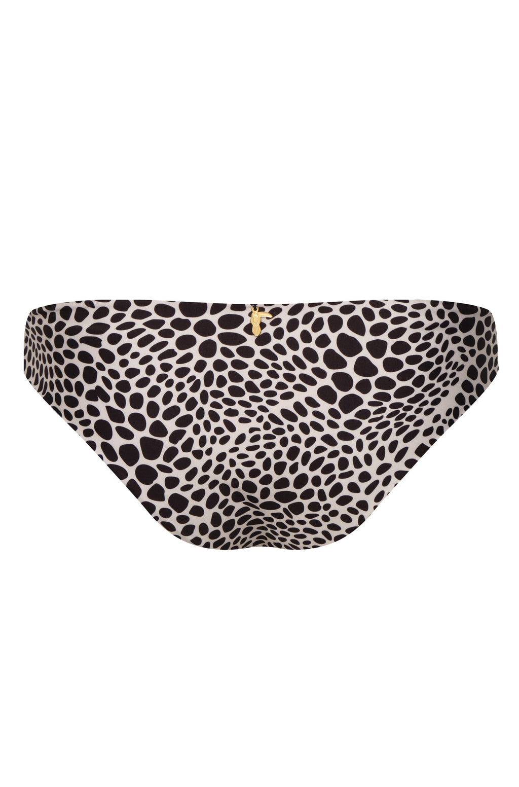 Guava Bottom / Ivory & Black Animal Print