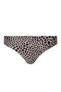 Sunset Waves Bottom / Ivory & Black Animal Print