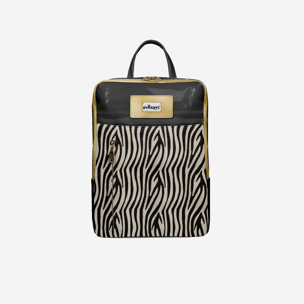 Vegan Urban Laptop Backpack 16” | BYMANYC ® New York Skyline Flow