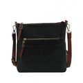 Women's Kaylee Soft PU Vegan Leather 2 in 1 Tote Crossbody Bag