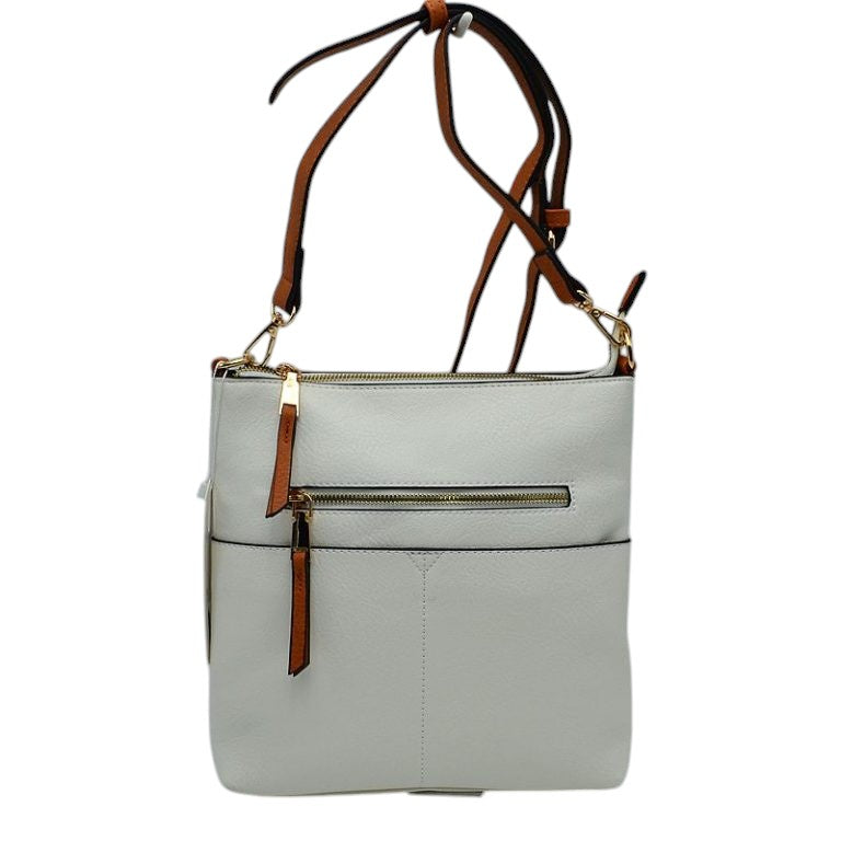 Women's Kaylee Soft PU Vegan Leather 2 in 1 Tote Crossbody Bag
