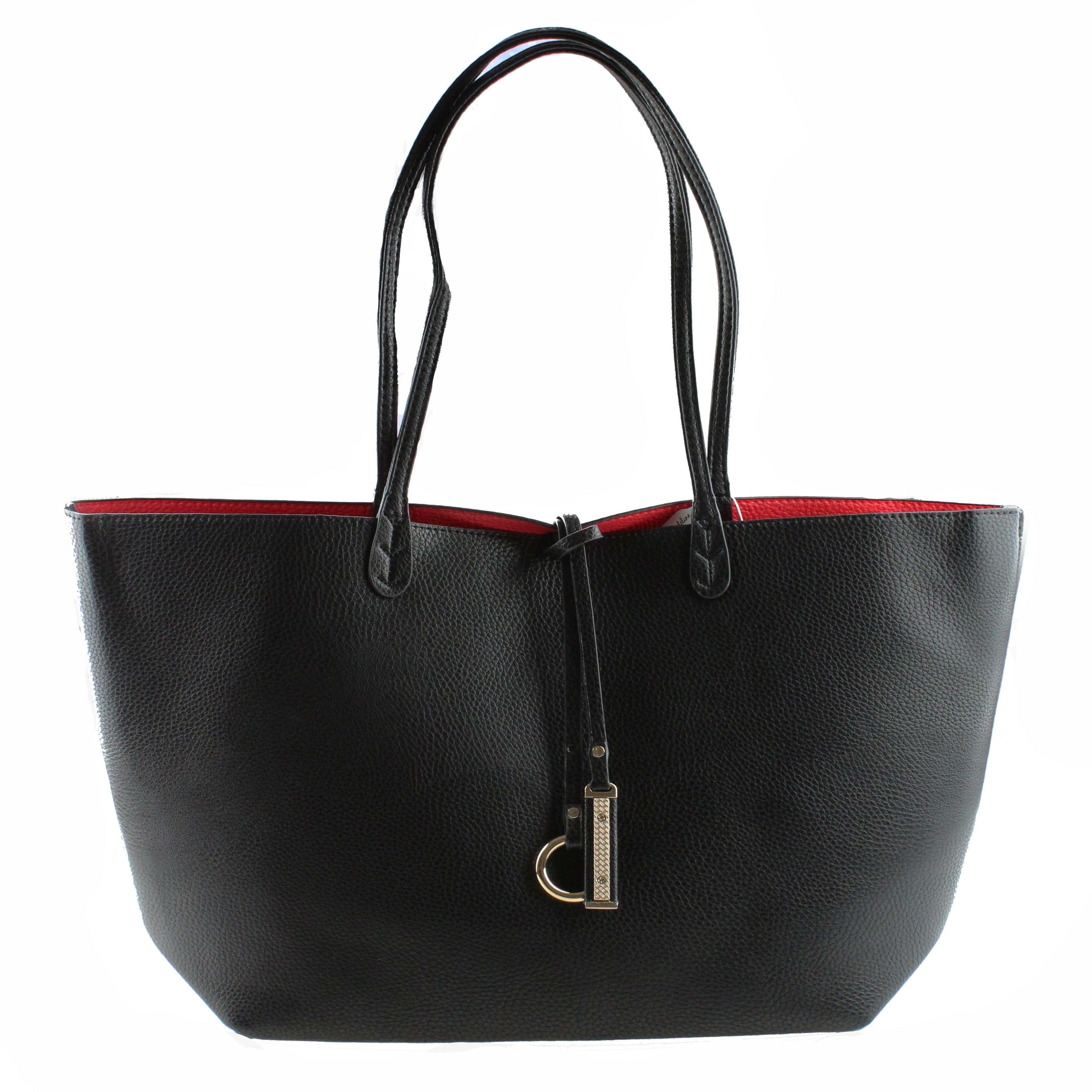 Women's Kendra Reversible Supersoft Vegan Leather Tote Handbag Crossbody Bag