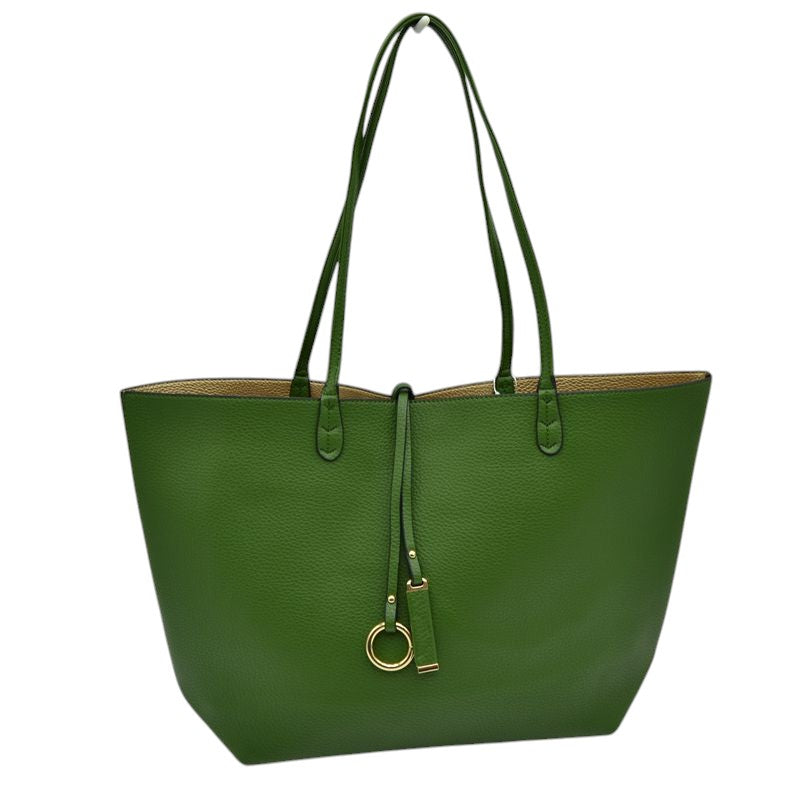 Women's Kendra Reversible Supersoft Vegan Leather Tote Handbag Crossbody Bag