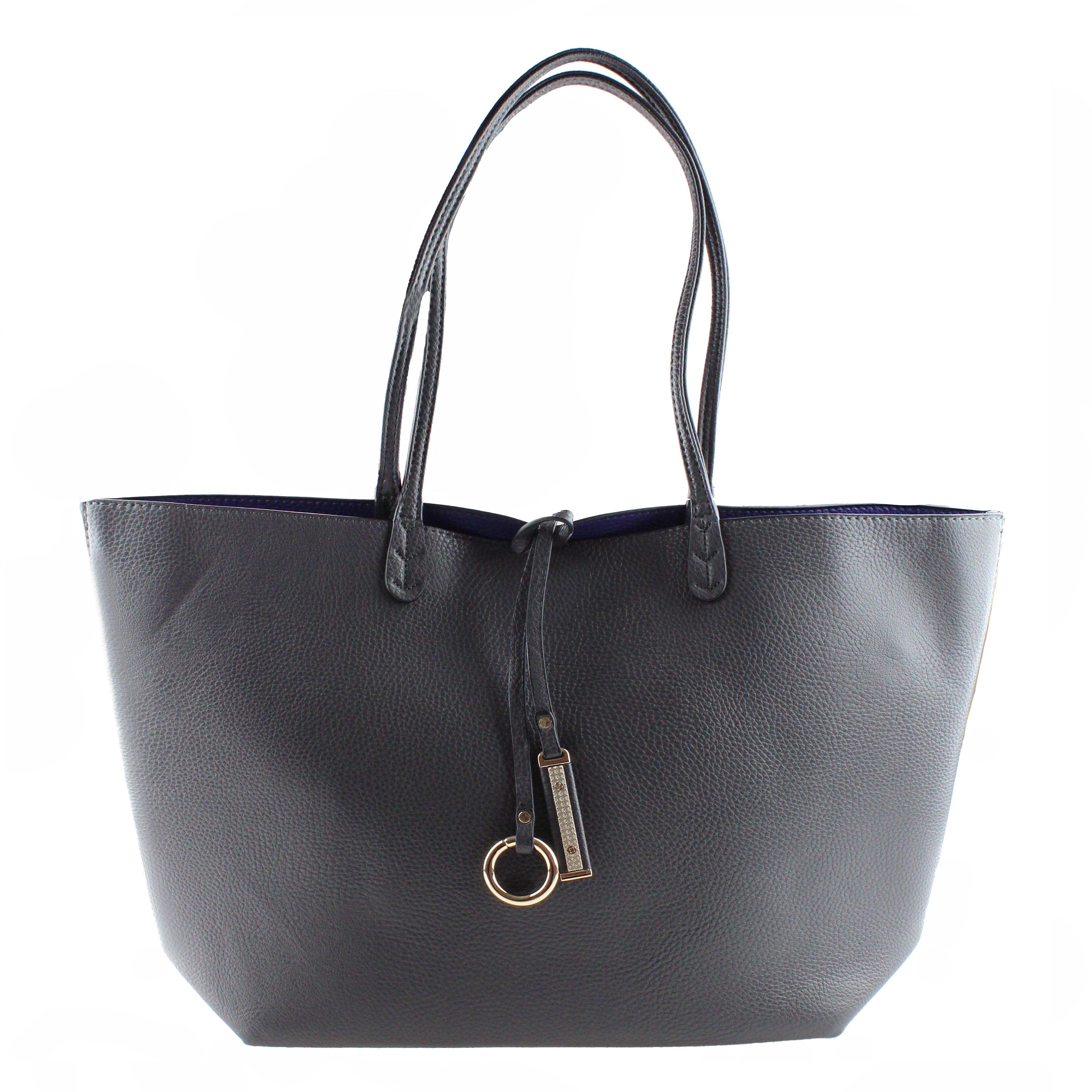 Women's Kendra Reversible Supersoft Vegan Leather Tote Handbag Crossbody Bag