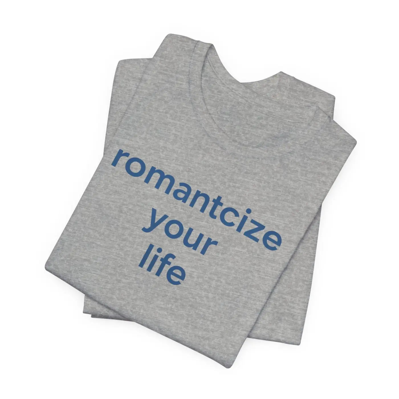 DipaliZ Slogans Tee Bold Blue Organic Cotton Winter